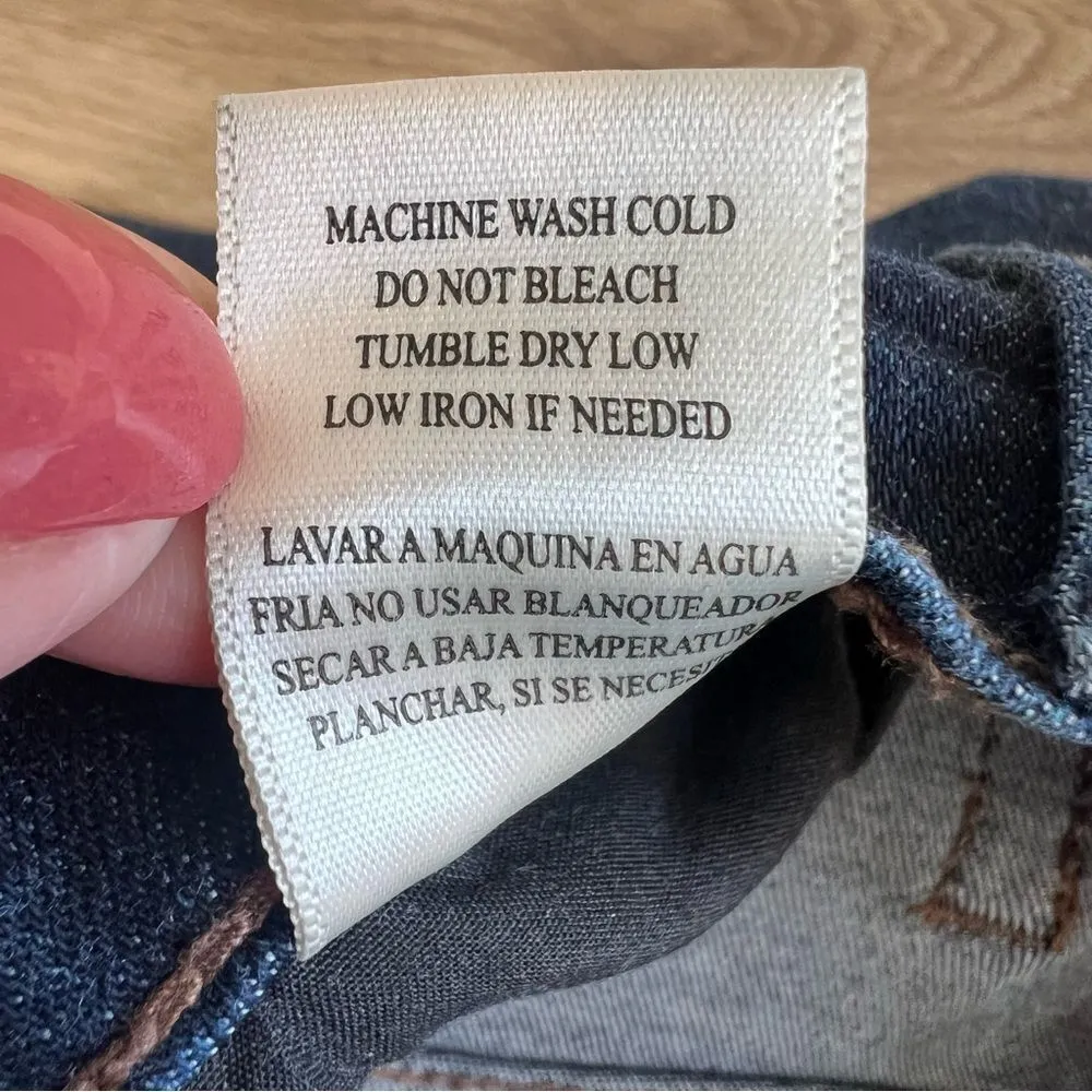 Carly Jean Los Angeles Keller Skinny Jeans Ripped Knee Distressed Size 28 - Image 8