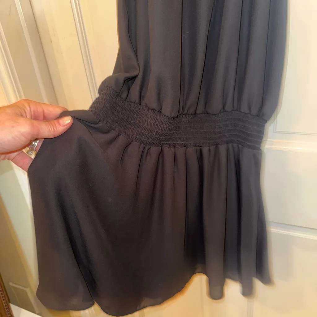 Amanda Uprichard Black halter Dress - Image 2