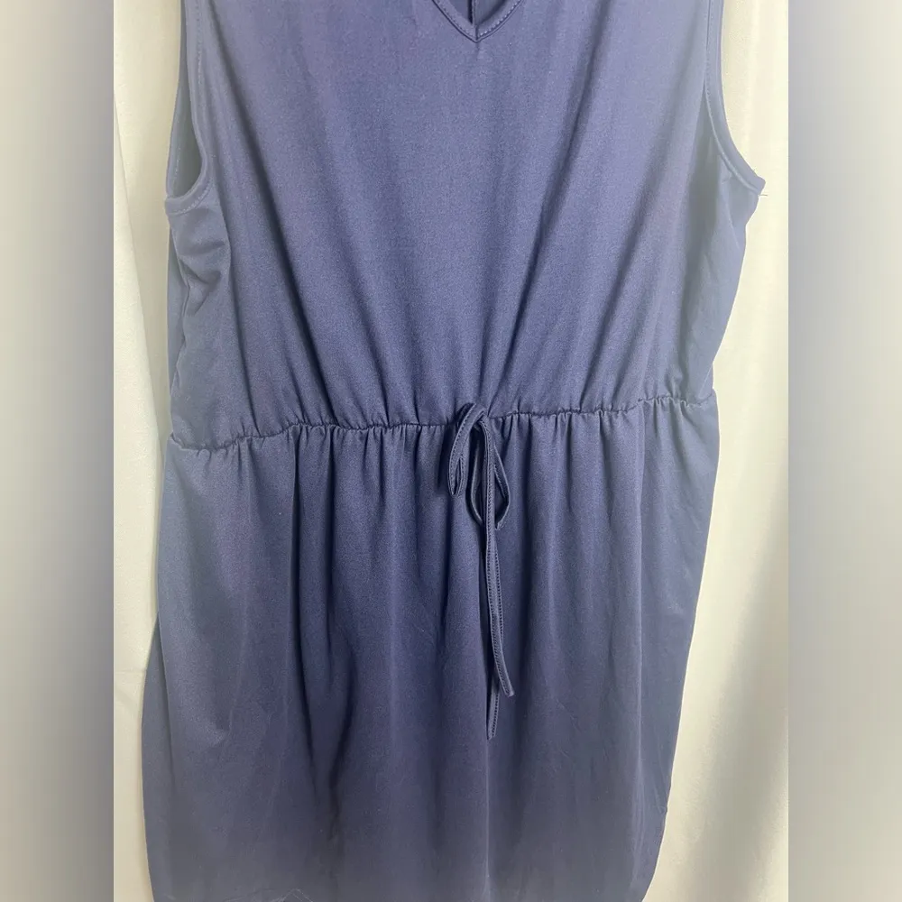 SHEIN Curve Dress Blue Drawstring Size 1XL - Image 3