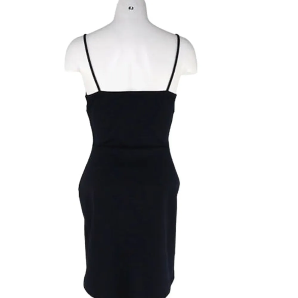 Misguided dress spaghetti strap navy blue bodycon ‎ 4 - Image 2