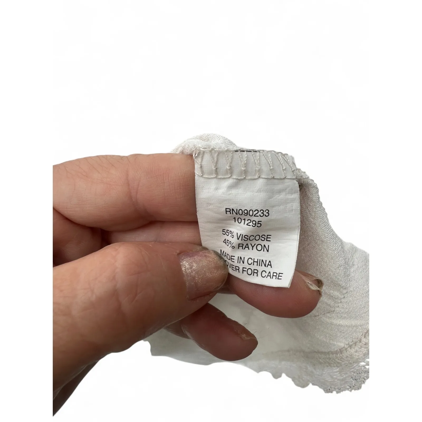 Beverly & Bec M Dress Midi Lace Trim Satin Slip Lingerie Womens Cream  Nightgown - Image 7