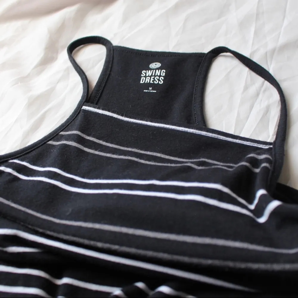 SO black striped swing dress - Image 3