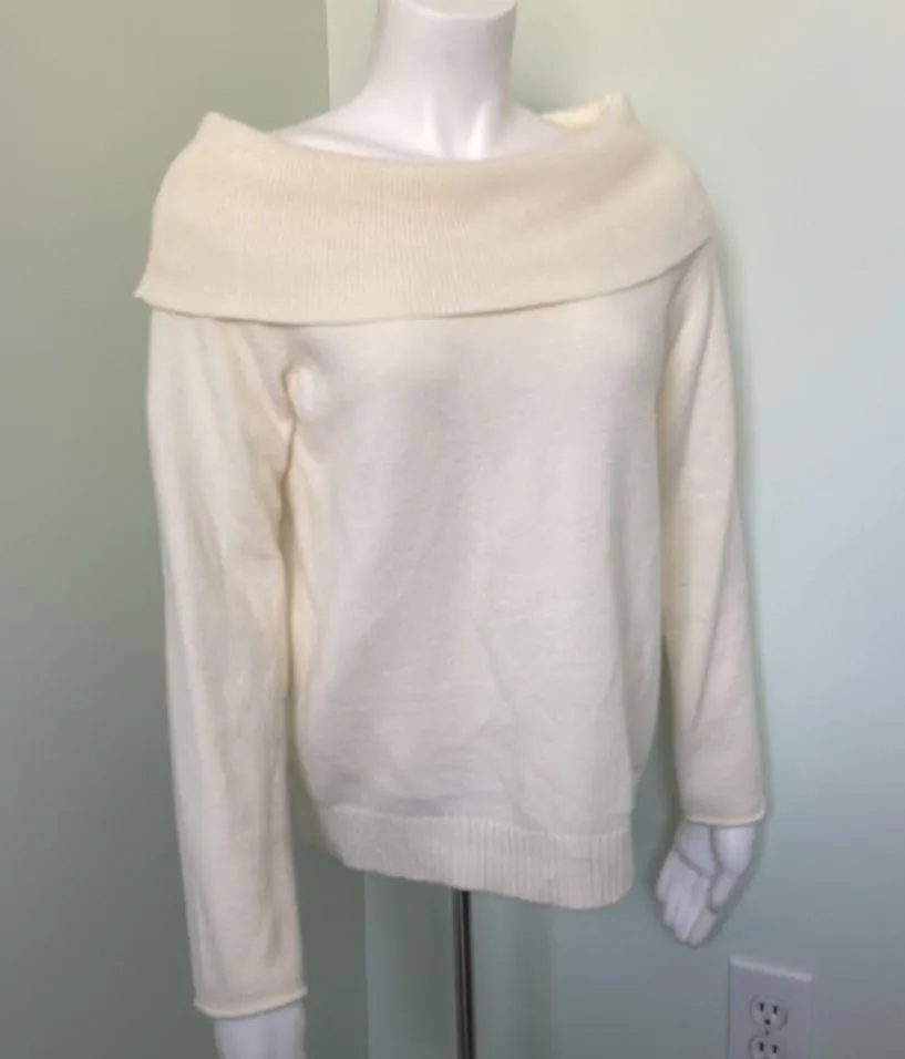 ANTHROPOLOGIE Natalia Cream Sweater - Image 4