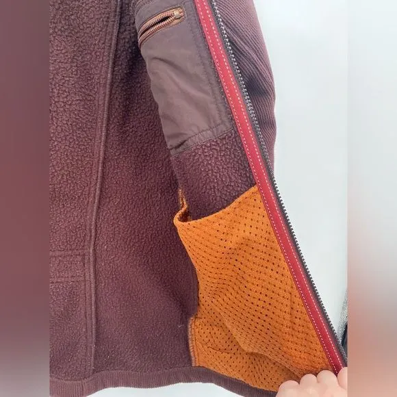 Patagonia brown Womens synchilla jacket‎ size XS - Image 5