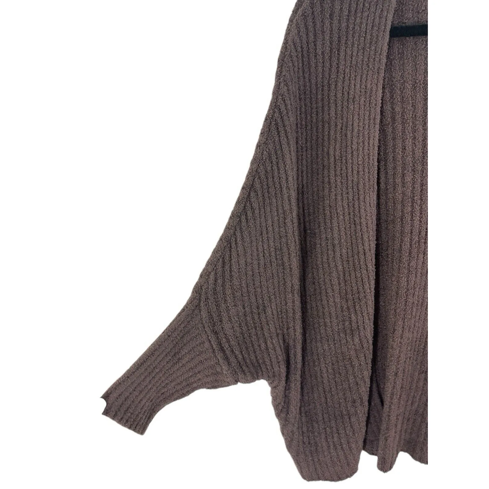 Barefoot Dreams CozyChic Lite Ribbed Shrug Cardi Sweater S M Beachy Cozycore - Image 10