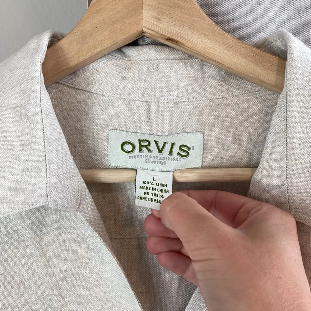 Orvis linen button down - Image 2