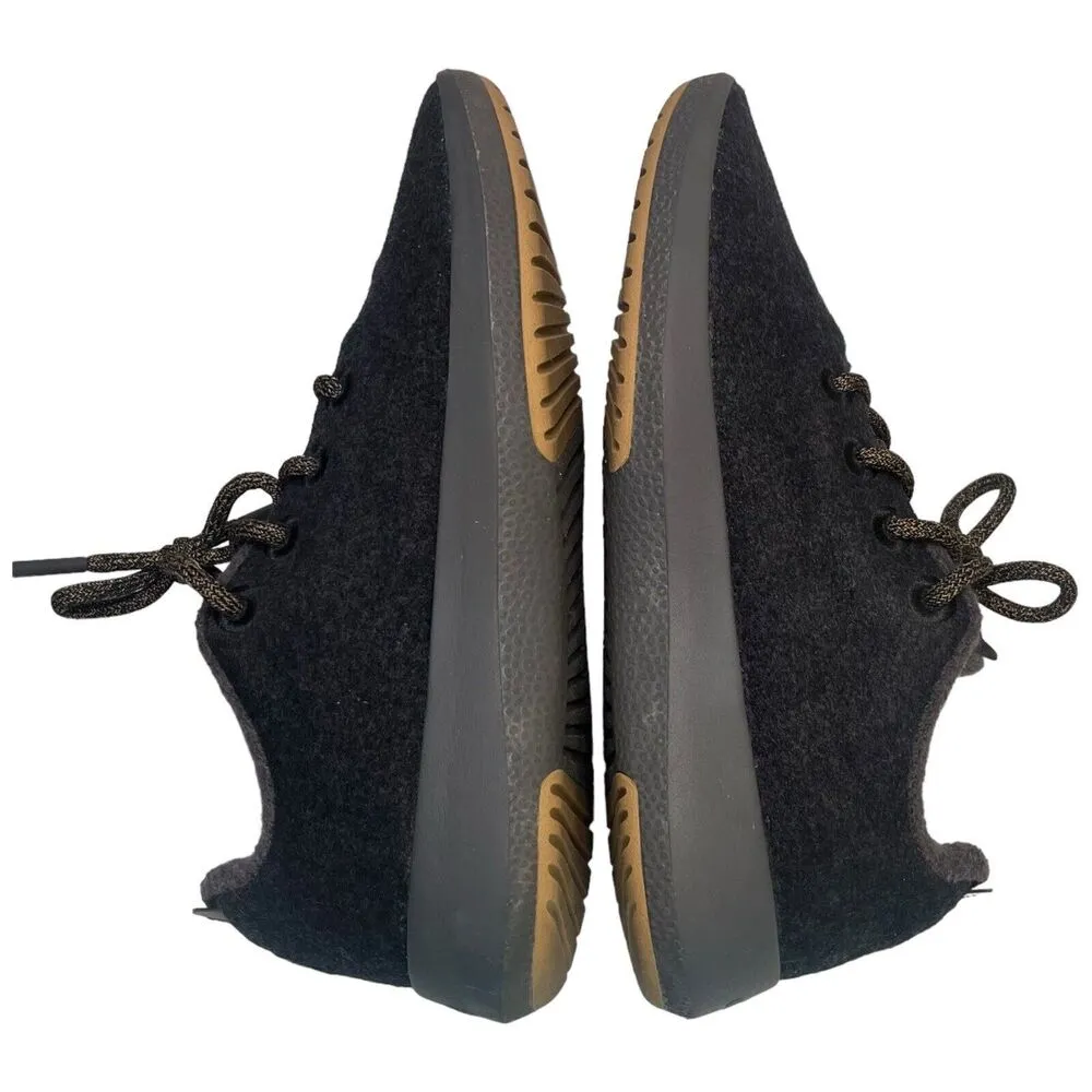 Allbirds Wool Runner Mizzles Casual Sneakers Black Merino Wool Women’s Size 11 - Image 6