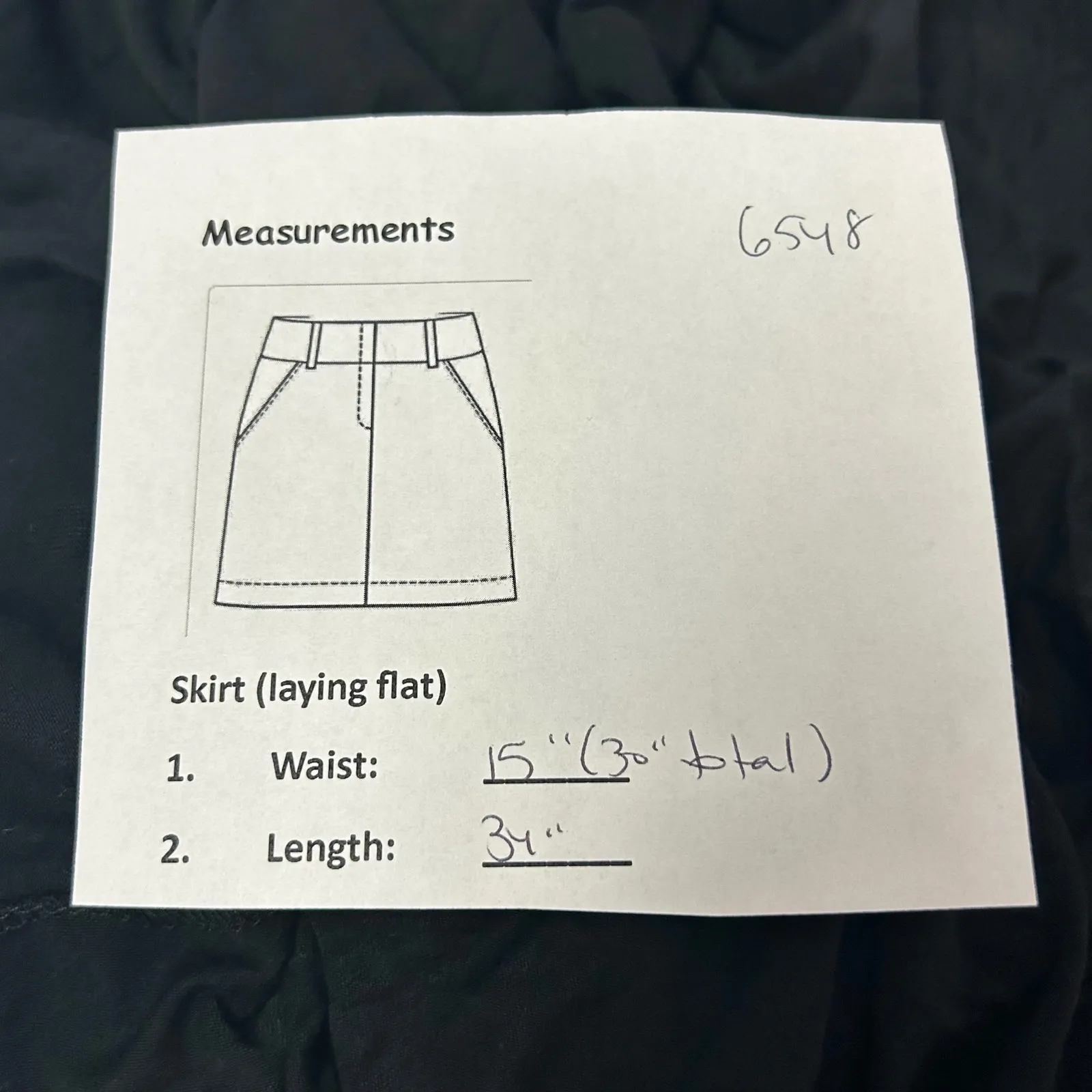 Boboau Black Maxi Skirt Flowy Comfortable Stretch Waist XL Nordstrom - Image 5