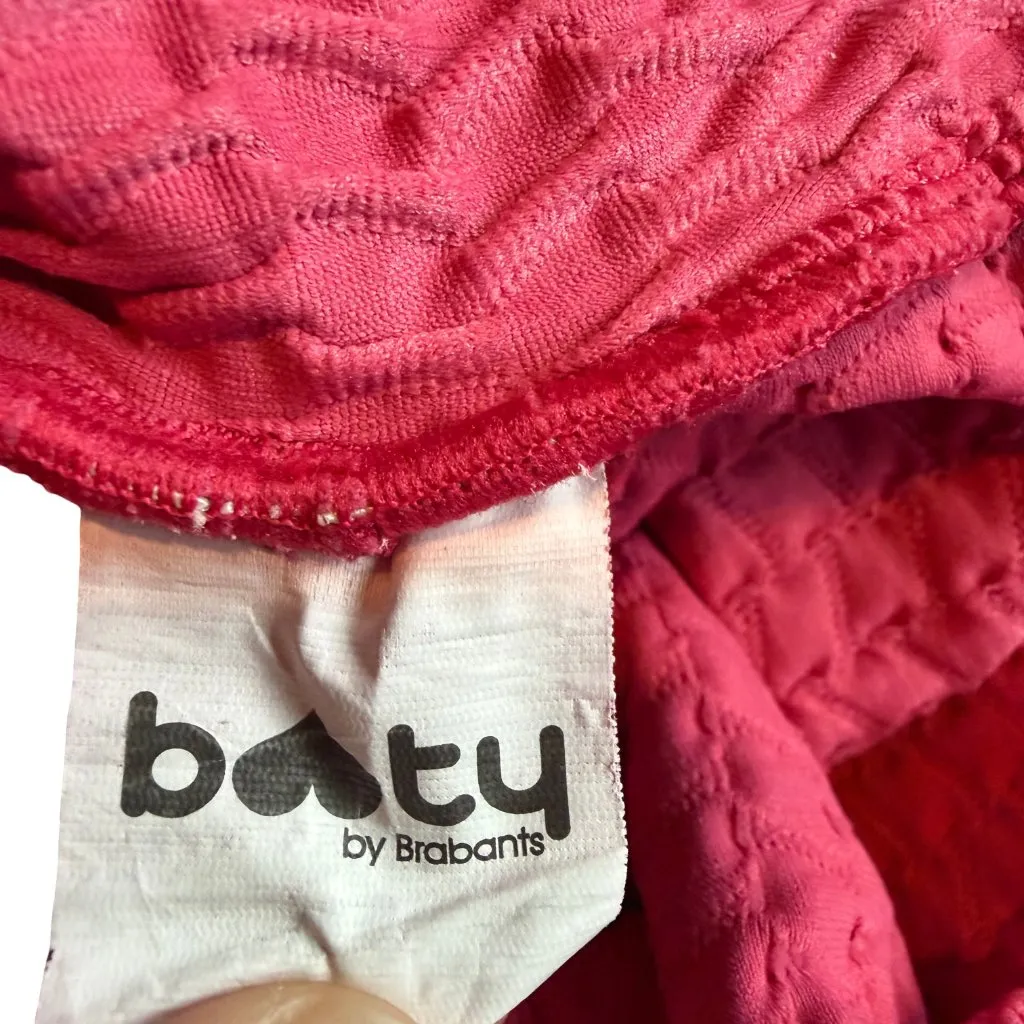 Booty by Brabrants Bold Pink Leggings Sculpting Workout Athletic Size Small - Image 9