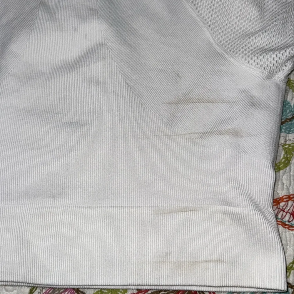 Joy Lab women’s size xxl white cropped fit short-sleeve tee flexible knit active - Image 8