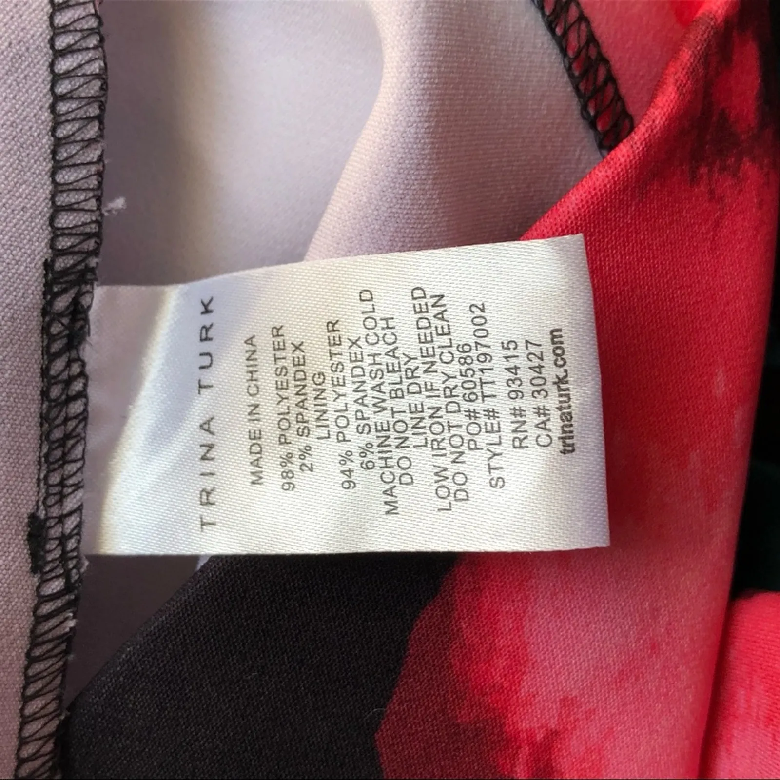 Trina Turk Pernille Dress Size 2 – NWT Black Multi-Floral Fitted Sheath - Image 15