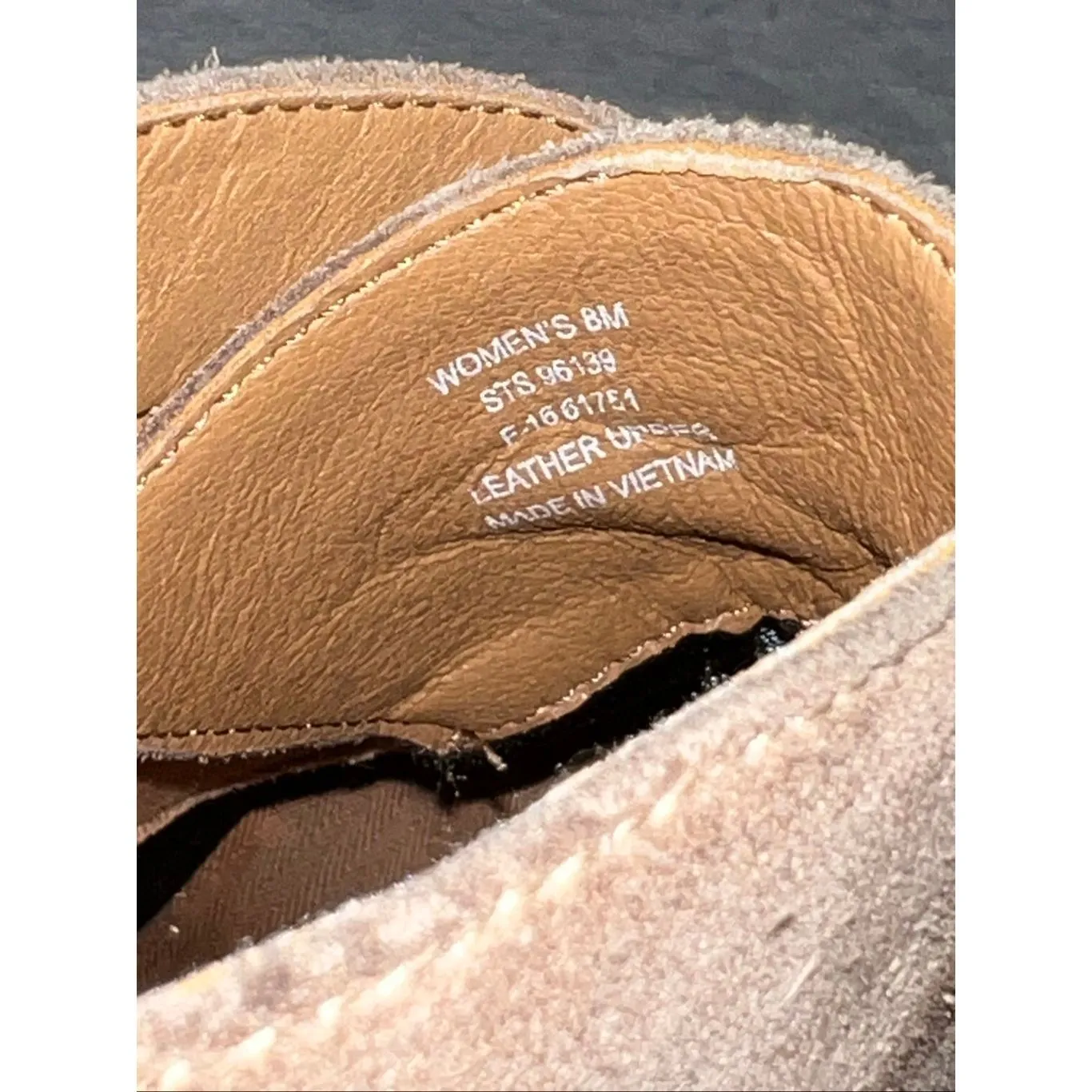 Sperry Suede Fall Booties Tan Women’s 8 - Image 8