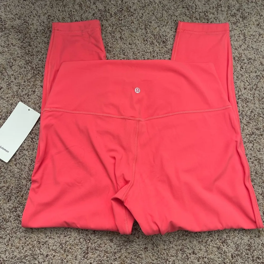 Lululemon Align High-Rise Pant 25" Pale Raspberry size 14 new - Image 6