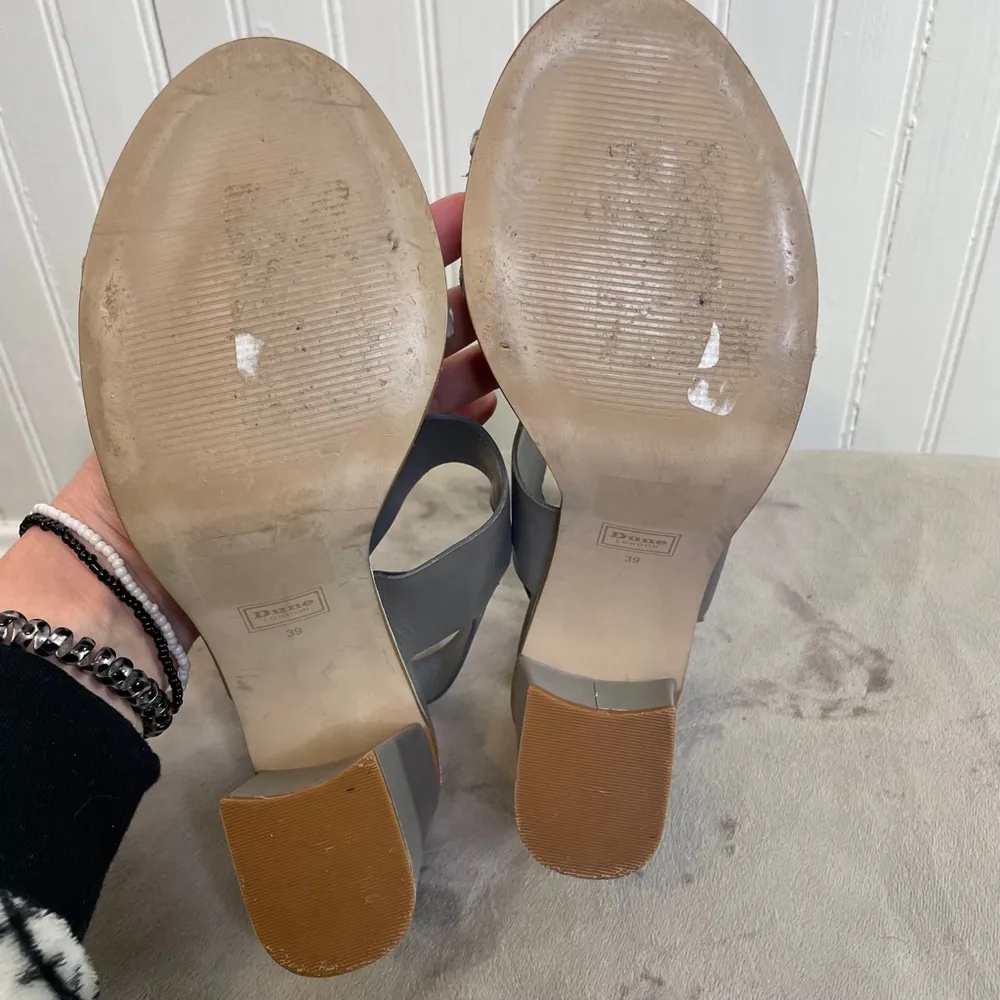 Rare Dune London Chunky Sandal Heels - Designer Statement, Size 39 (US 8) πβ¨ - Image 14