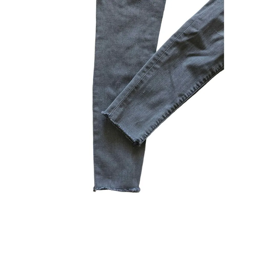 Madewell 9" Mid-rise Skinny Jeans Size 26 Faded Black - Image 5