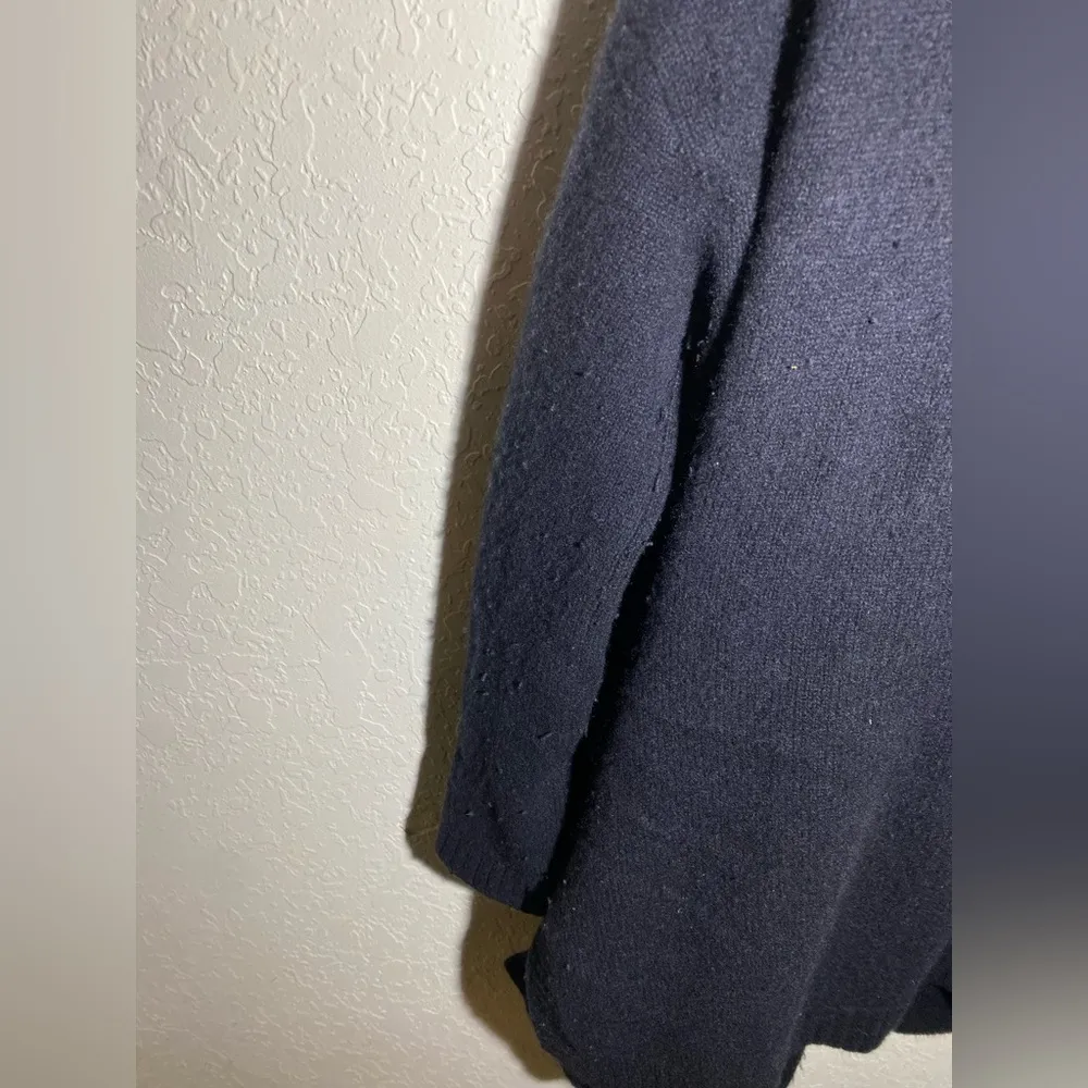 Kinross Cashmere‎ Black 100% Cashmere Cardigan ( M ) Size M - Image 10