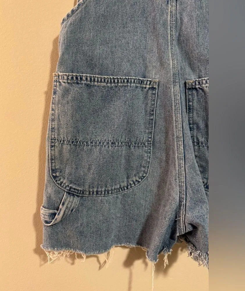 Preloved Vintage Lee Dungarees Denim Overalls size small - Image 10