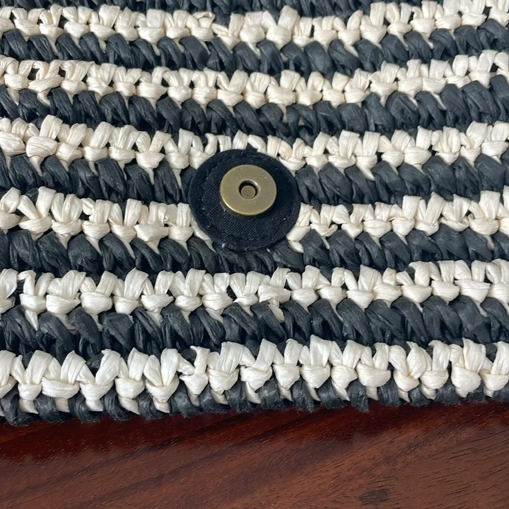 O’Neill bag black cream Tourmaline woven waist bag New - Image 4