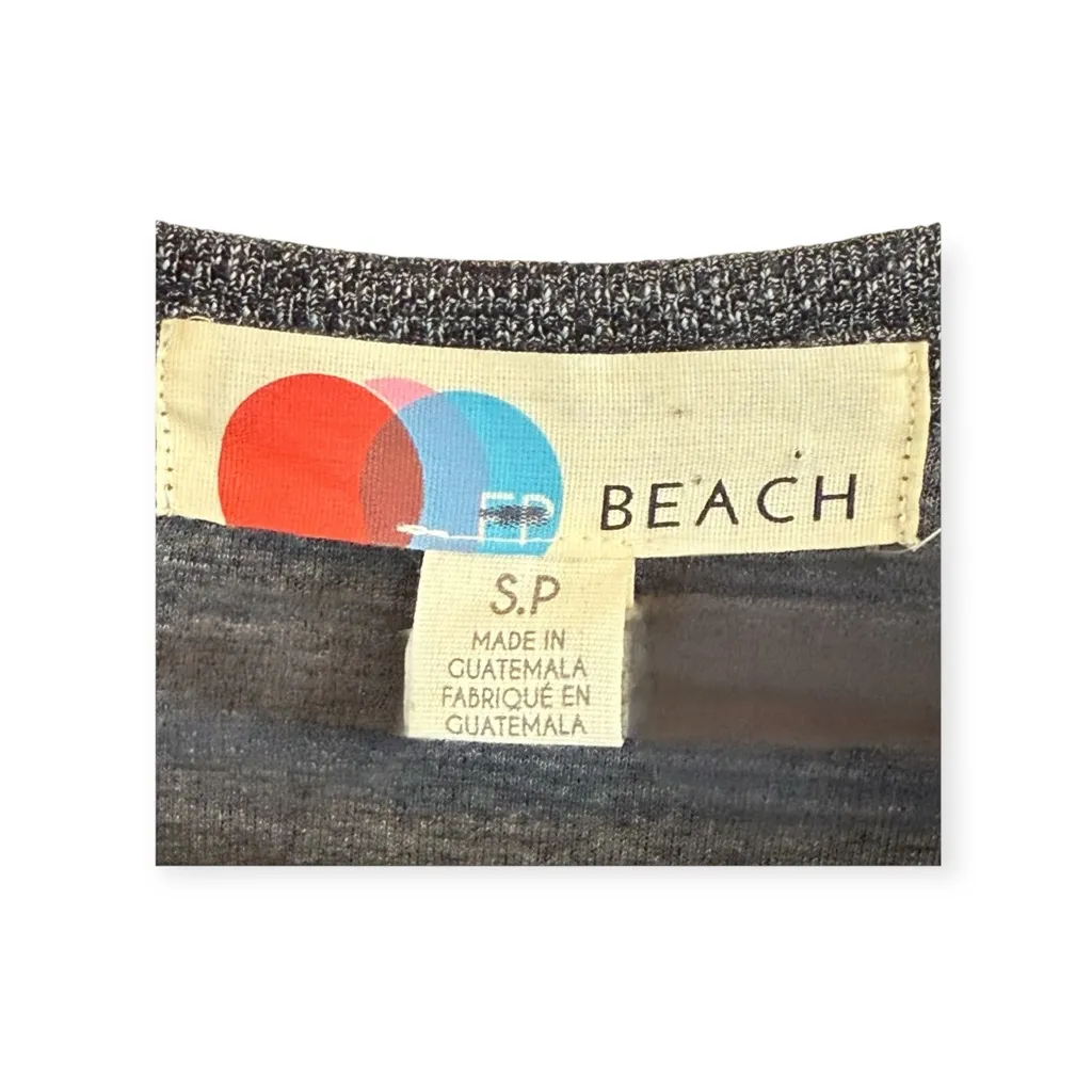 Free People FP Beach ☀︎︎ Bicoastal Open Duster Long Cardi ☀︎︎ Charcoal ☀︎︎ Small Gray - Image 10