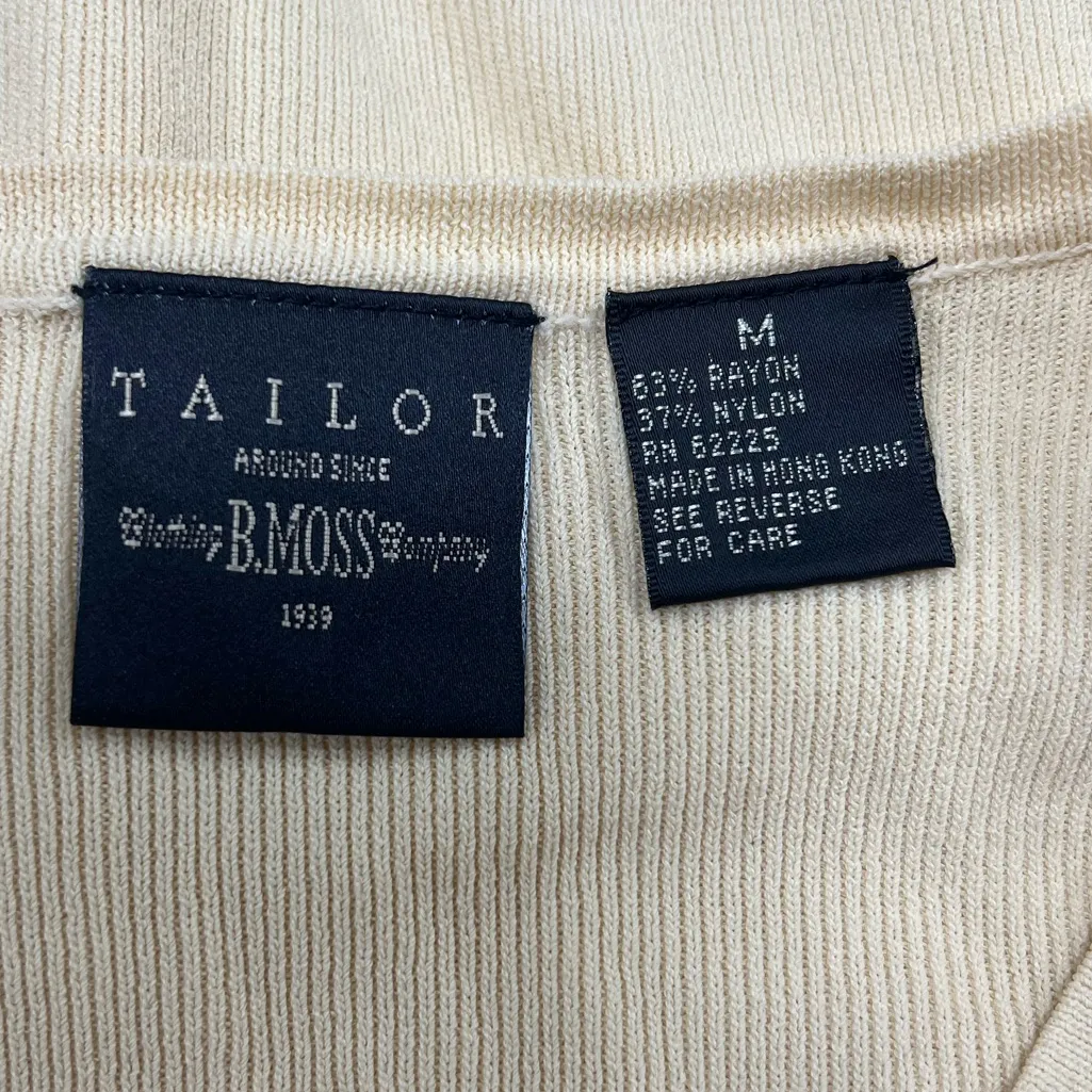 Vintage 90’s Cardigan M Yellow Size M - Image 9