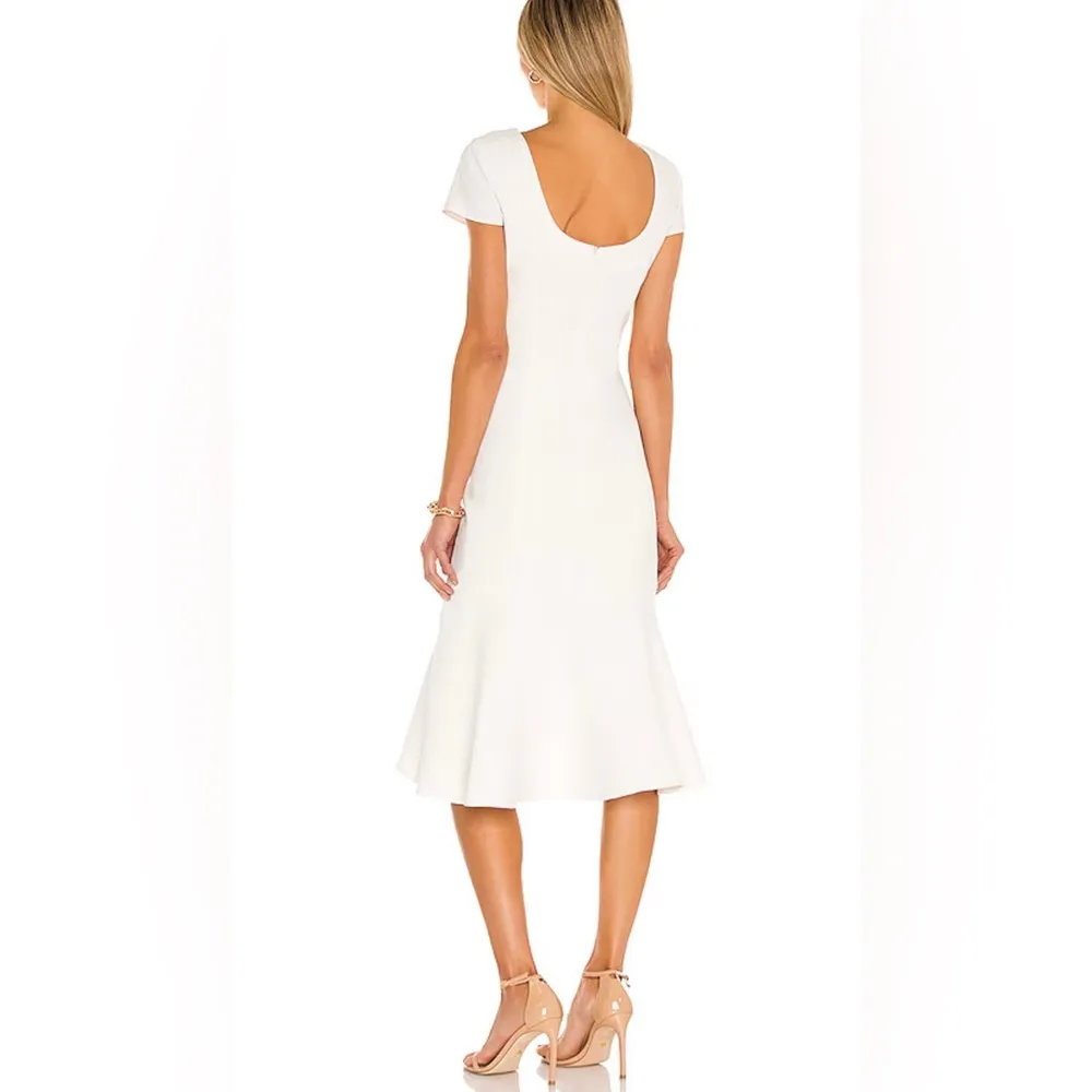 NEW Amanda Uprichard Evalina Dress in Ivory XS - Image 4