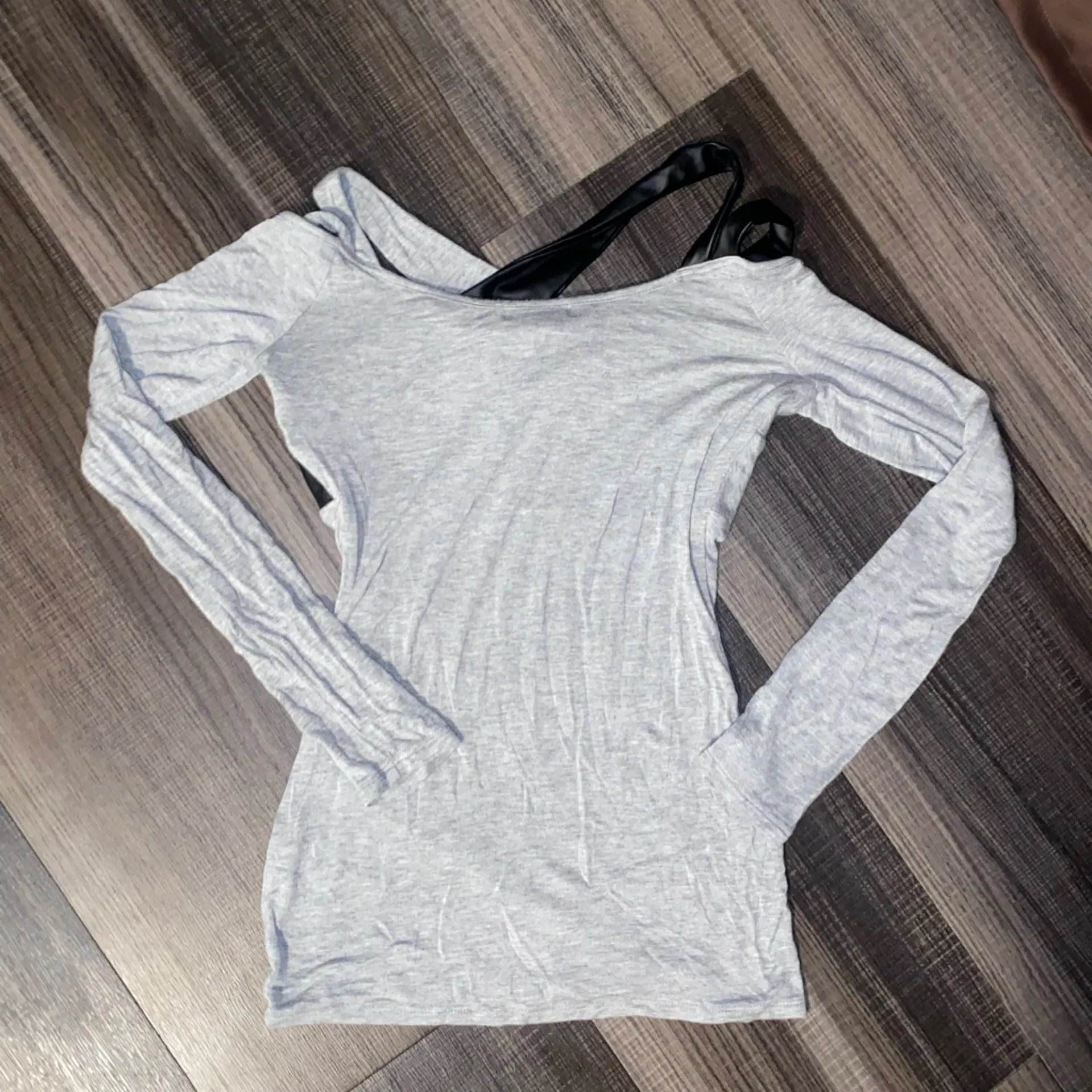 VENUS Gray and Black Bodysuit - Image 7