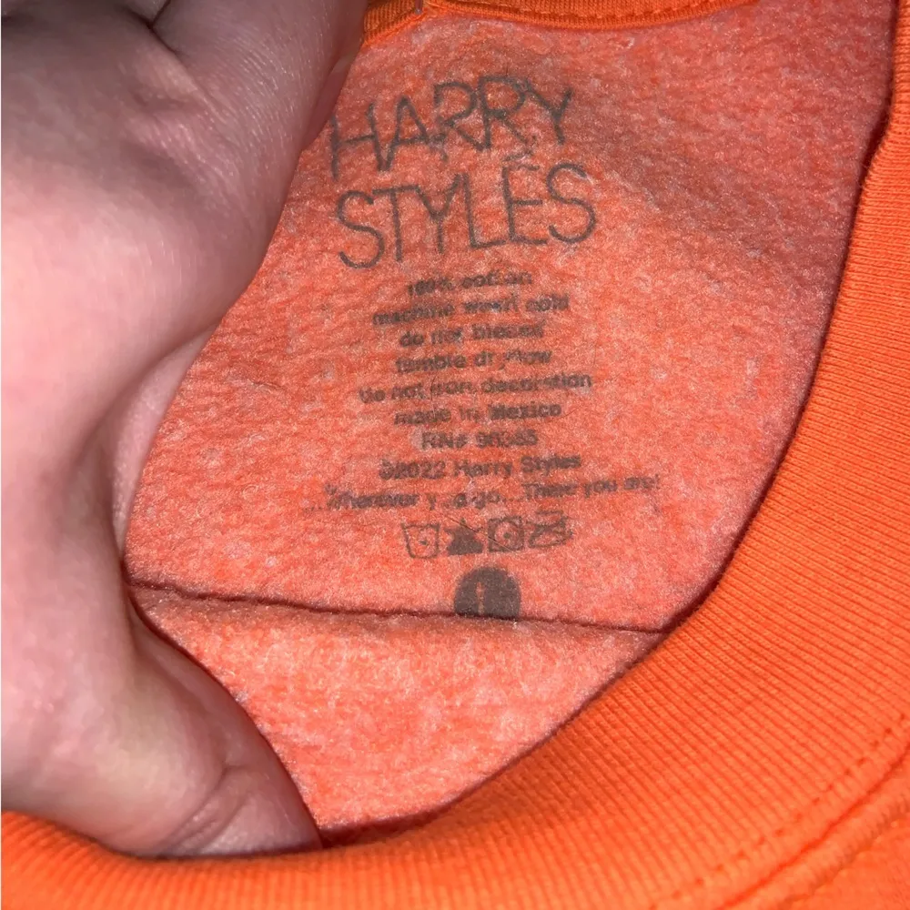 Harry Styles 2022 Love on Tour Alphabet Soup Orange Large music concert spring - Image 3