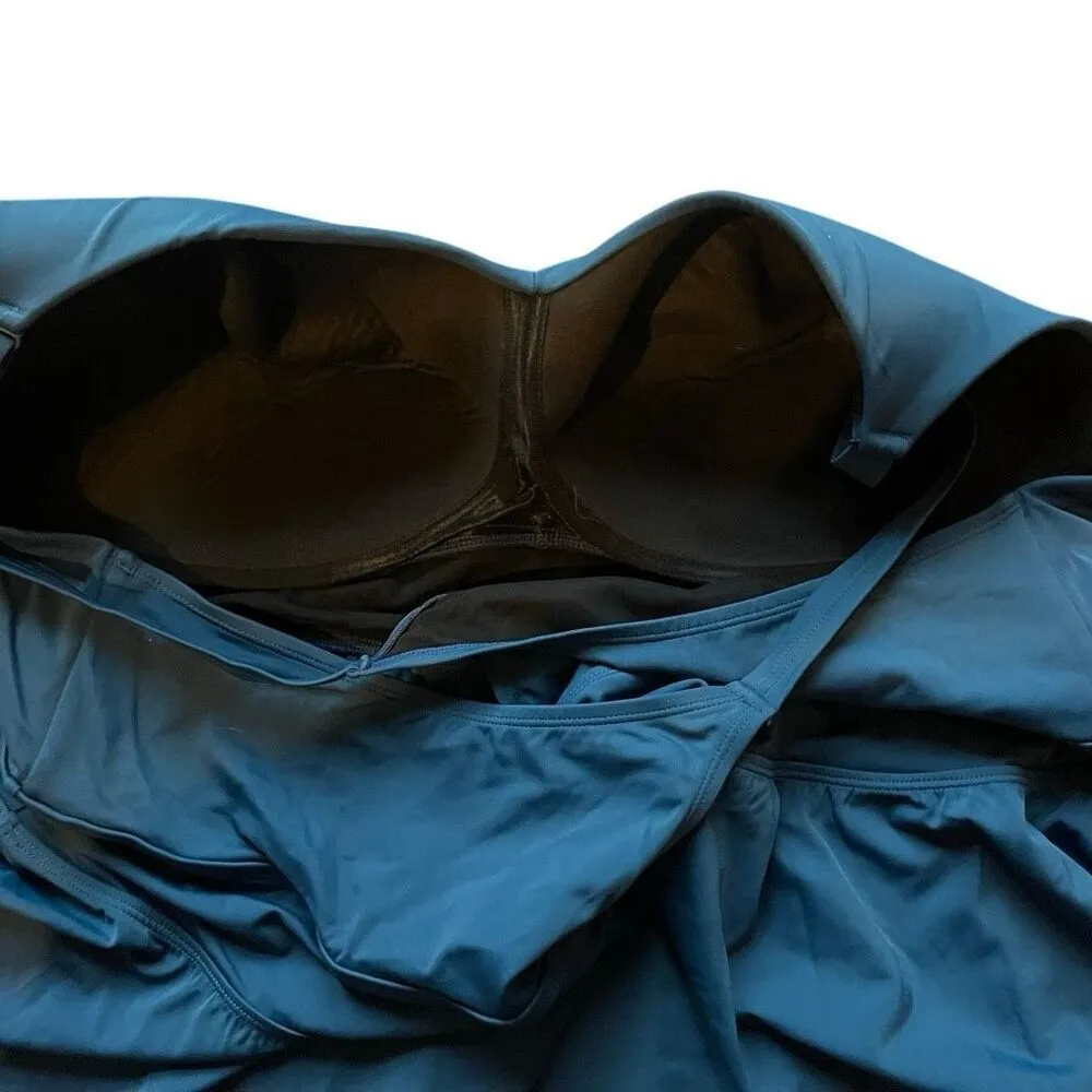 Torrid Wire-Free Racerback Tankini Top Size 6X DD/F torrid size 6 plus size swim - Image 6