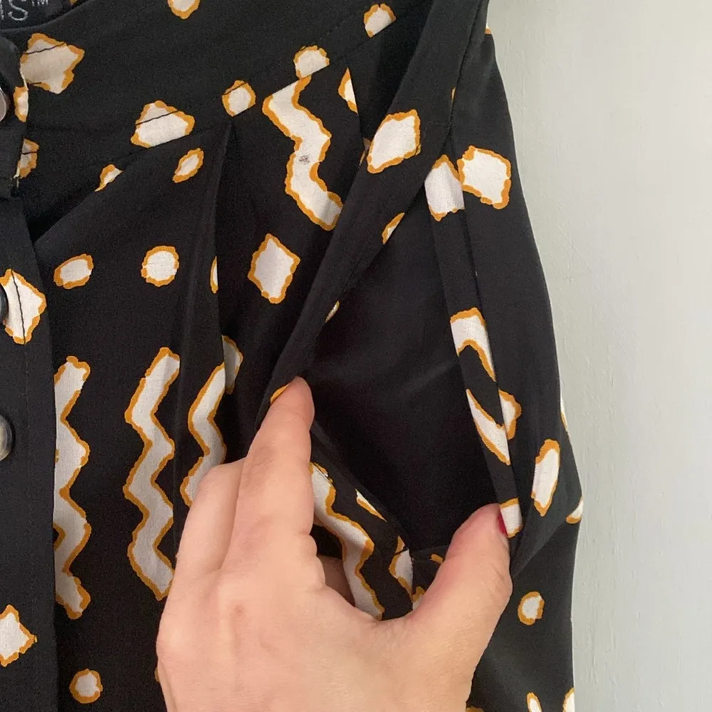 Counterparts vintage boho High waist pleated Skirt - Image 6