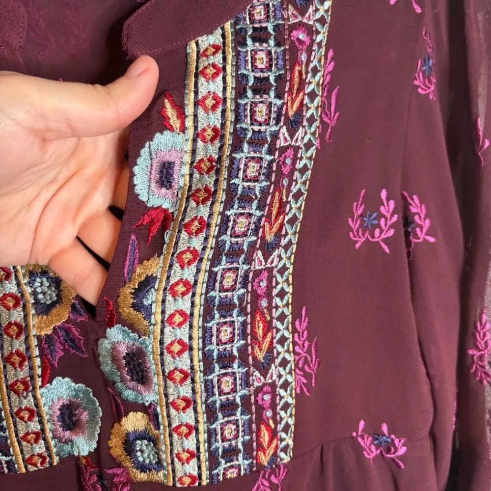 Sundance World Vision Embroidered Dress - Image 5