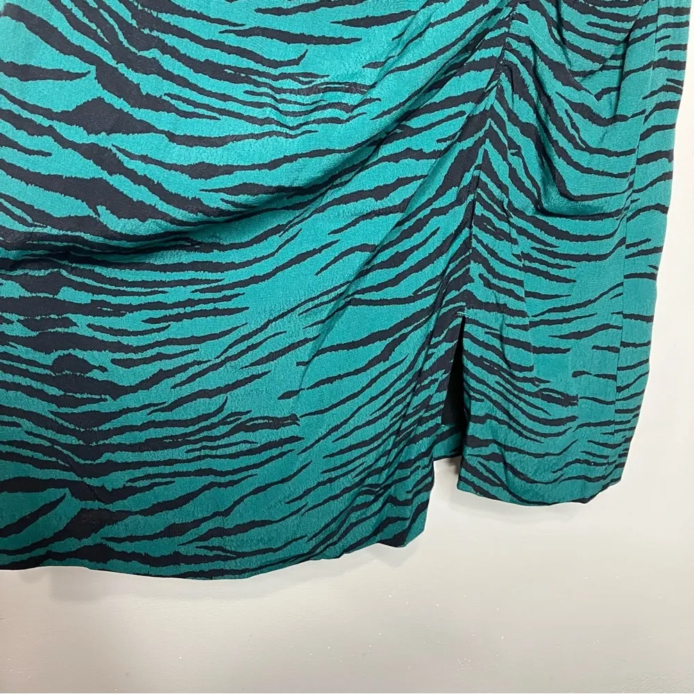 Capulet jade tiger stripe mini dress size large - Image 6