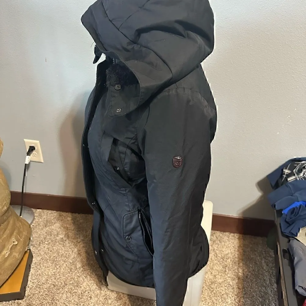 J. Madison Expedition Women’s S/C Black Parka Black - Image 2