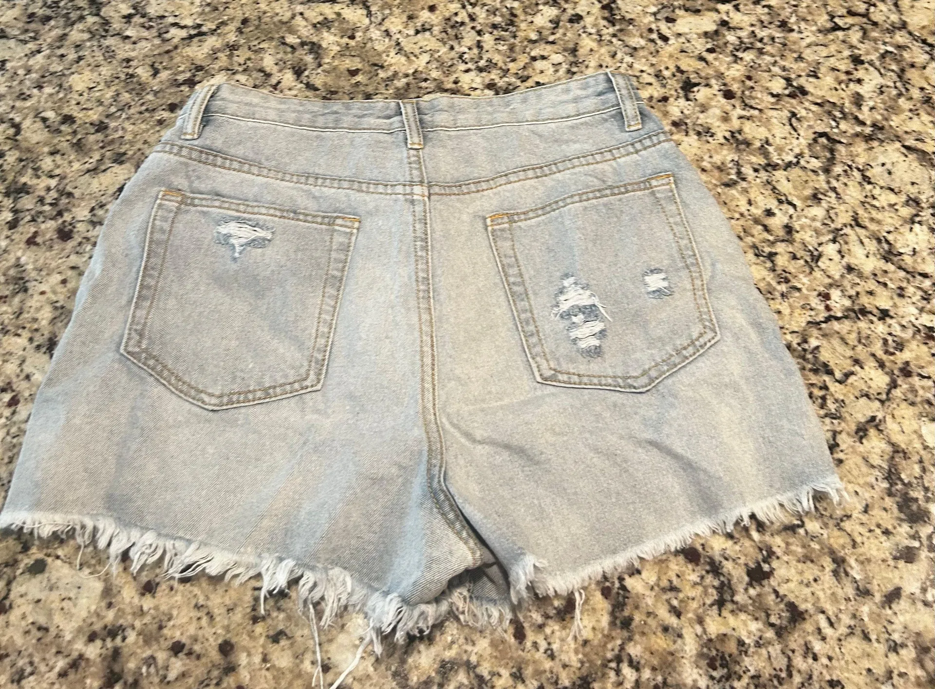 Blue Jean Shorts Size M - Image 2