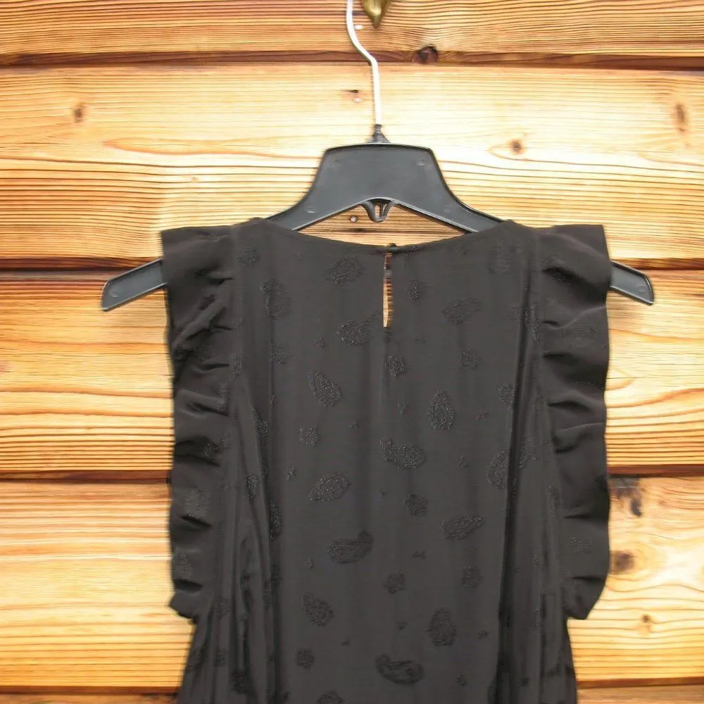 Maje NWT  Black Cold Shoulder Top - Image 7