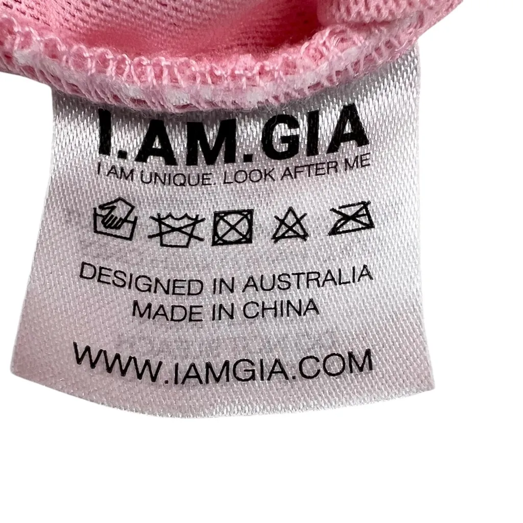 I.AM.GIA Ophelia Ruched Pink Mesh Pants - Image 9