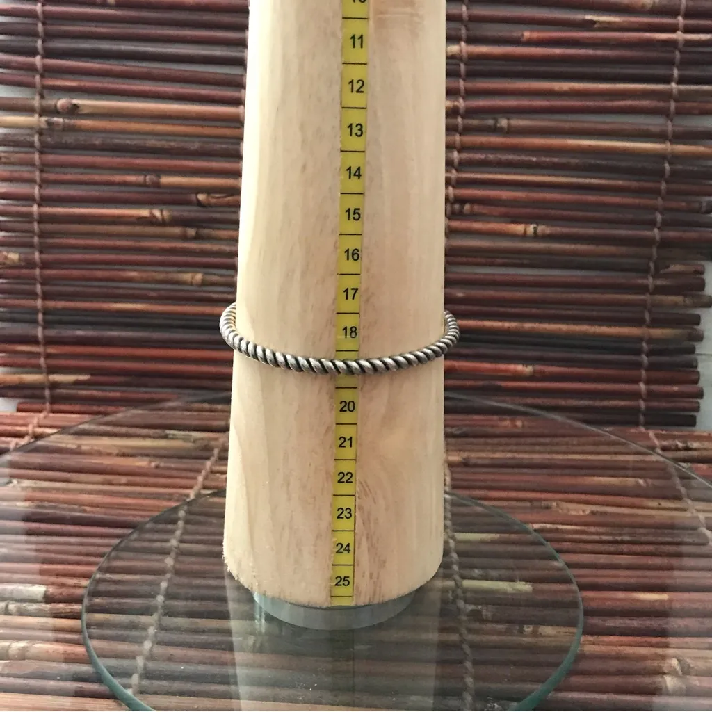 Silpada Sterling Silver Twist Bangle Bracelet - Image 3