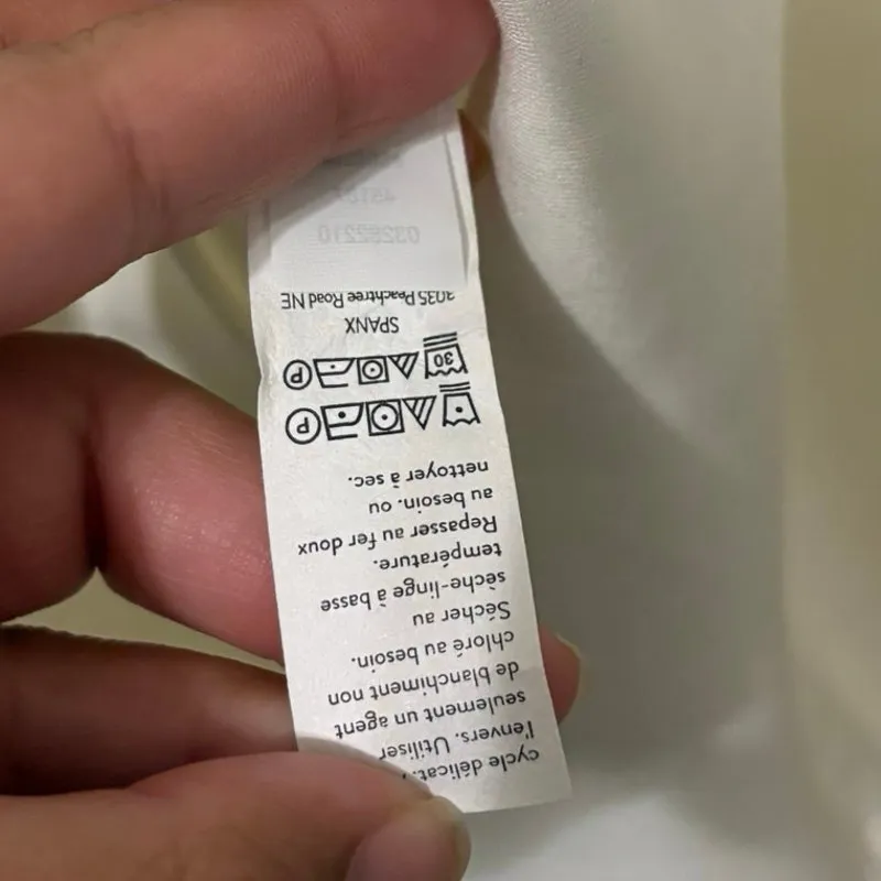 Spanx Air Essentials White Plus Size One Shoulder Top Size 1X - Image 8