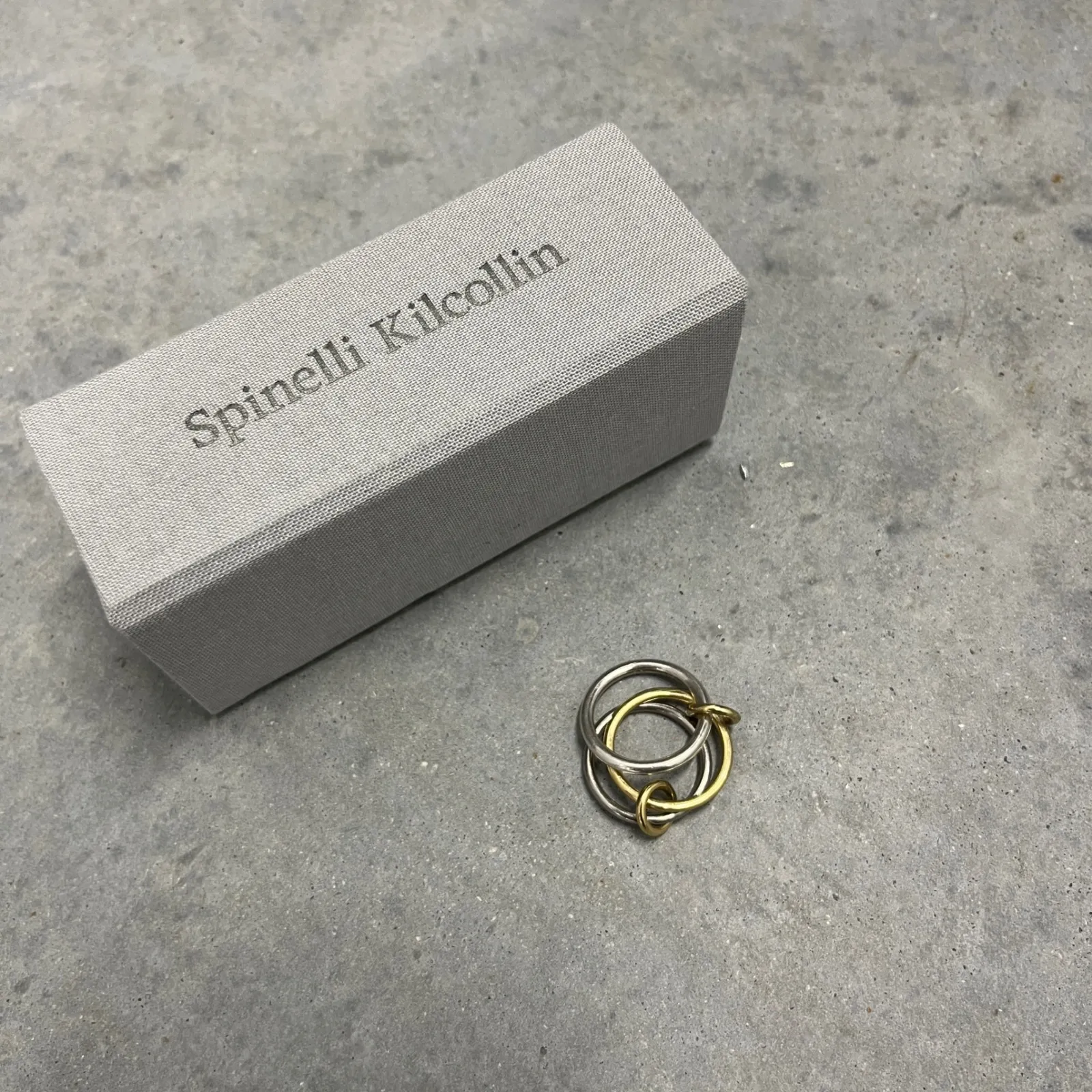 Spinelli Kilcollin Fauna Ring in 18K Black & Yellow Gold & Sterling Silver - Image 3