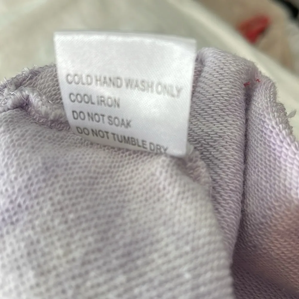 5‎ for $25 Princess Polly Tie Dye Oversized Crew Neck Sweatshirt Purple Size 4 - Image 5