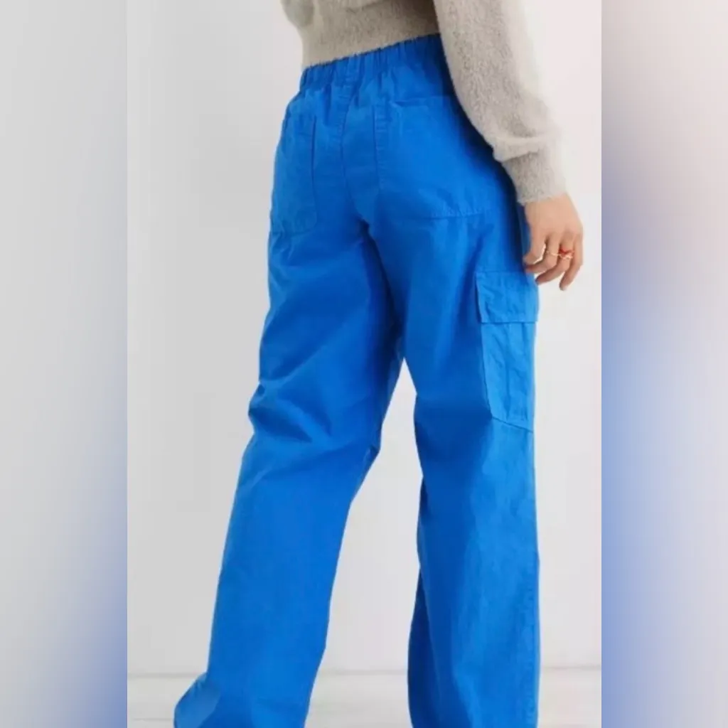 Nwt Aerie Blue Cargo Pants - Image 3