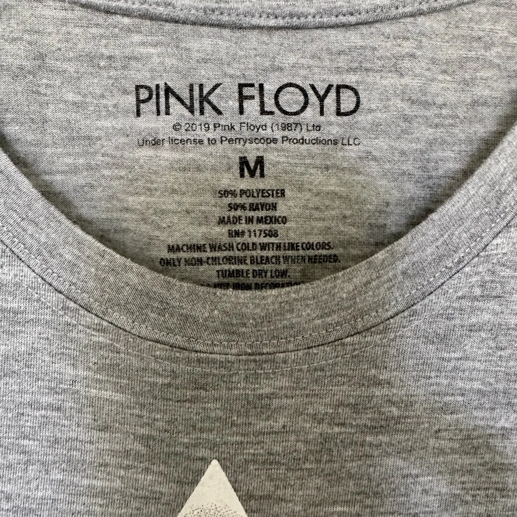 Pink Floyd - Grey Logo Tee - brand new condition! 🌈 🖤 - Image 3