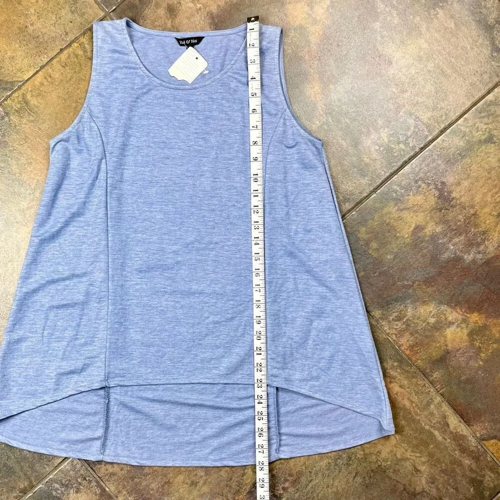 NWT Yak & Yeti Blue Tank Top Small - Image 5