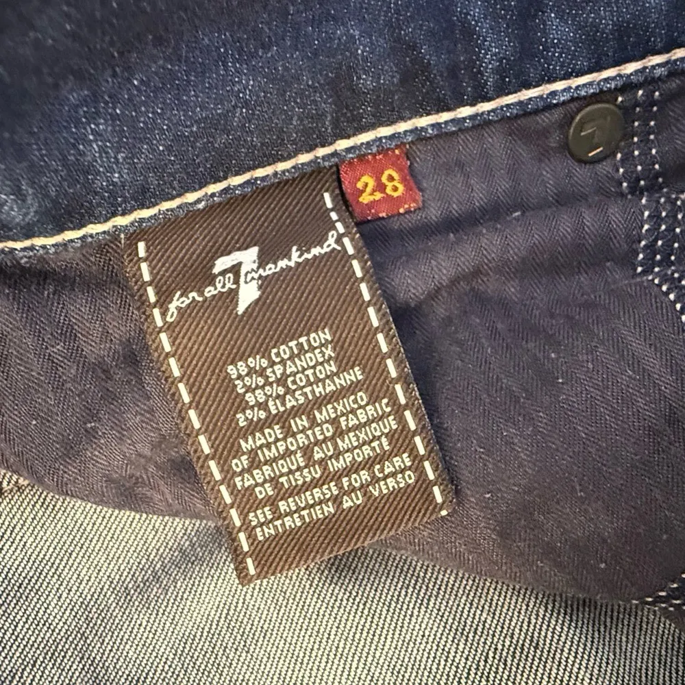 7 for all mankind mid rise straight leg jeans - Image 7