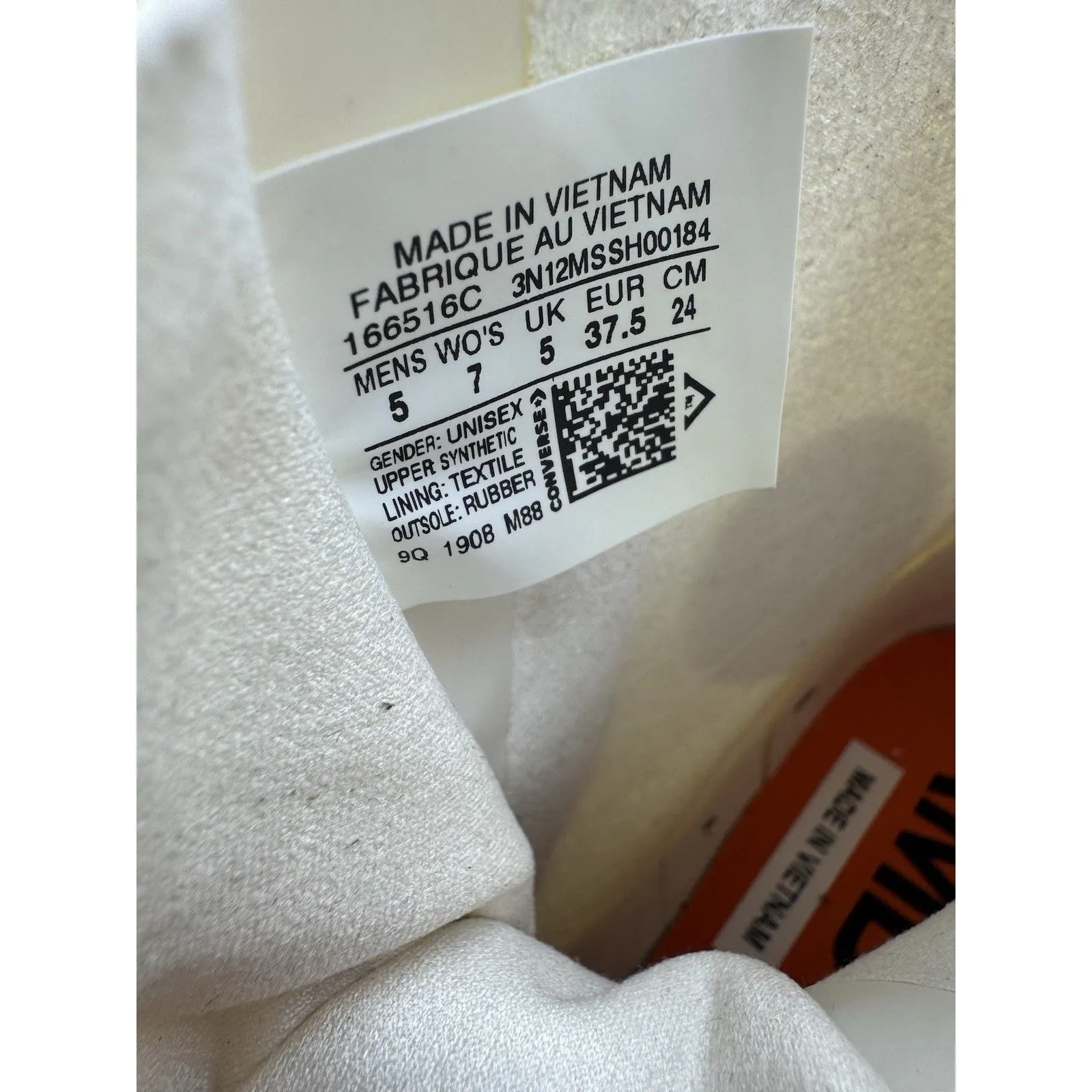 Converse x Ambush Chuck Taylor All-Star 70s Women's Sneakers High Top US 7 White - Image 16