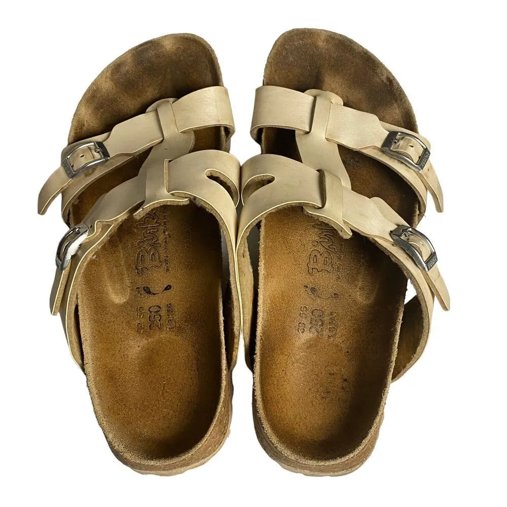 Womens Birkenstock Sandals, Style: Nias, Color: Alloy Perlmut Sz 39 US W8 Narrow - Image 9