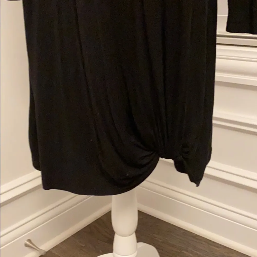 Anthropologie Porridge Black Knit Dress Sz S - Image 2