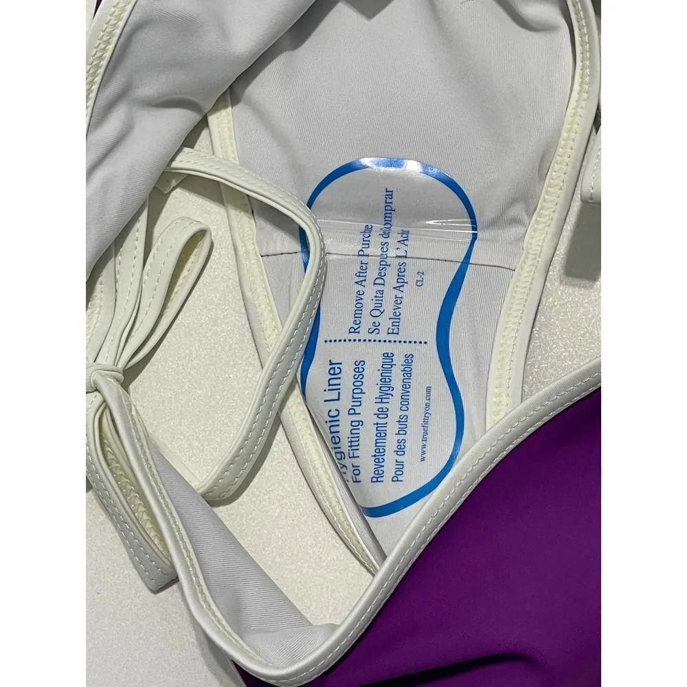 Solid & Striped The Amber‎ Side Tie Bikini Bottom Electric Grape Purple XL - Image 9