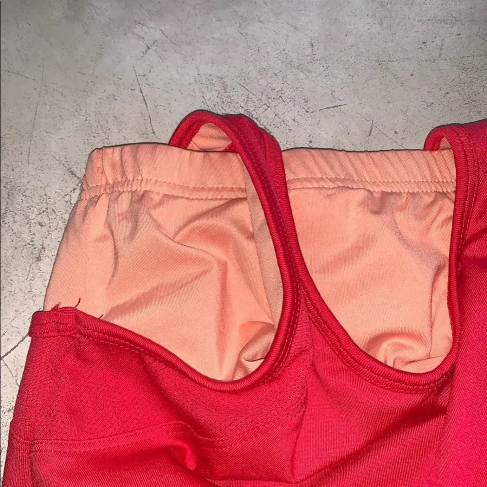 Coral racer back workout tank - Image 5