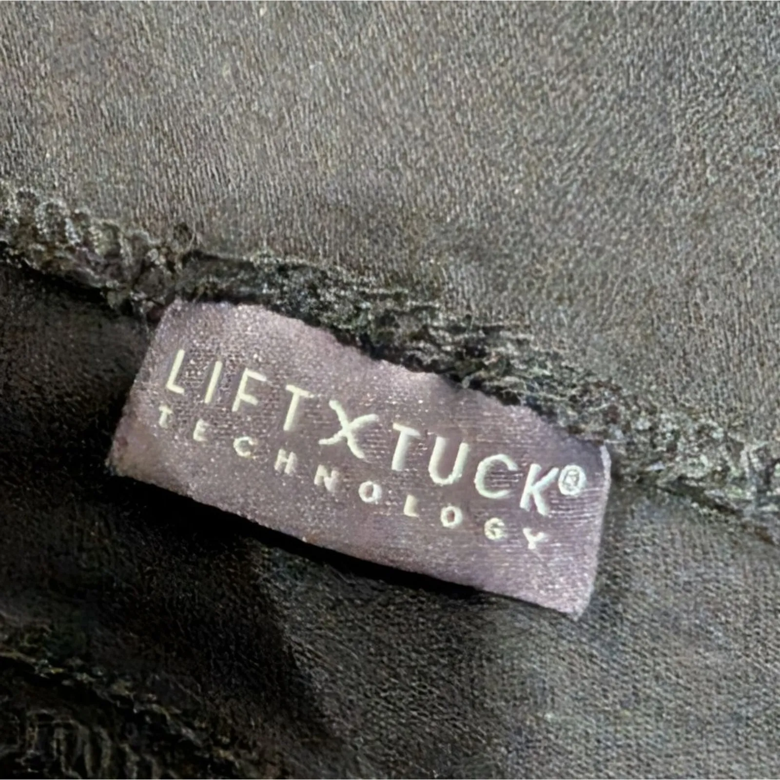 NYDJ Pants Womens Plus 14 1X Black Skinny Jeans Pull On Jeggings Lift Tuck Tummy - Image 3