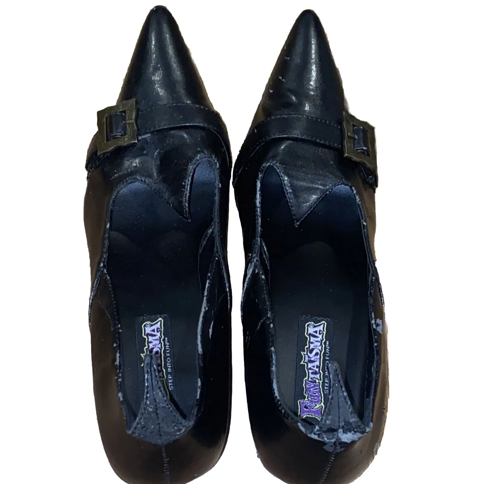 Fantasma Black Witch Shoes Sz 10? costume ￼Halloween Cosplay Renaissance Fair - Image 2